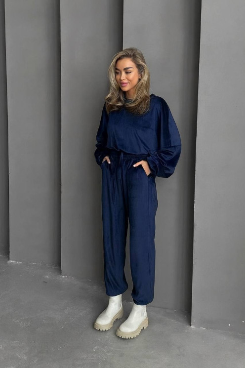 Костюм жіночий, велюр sport, м. 1825 (р: 42-46, 48-52) №713187 - BestFashion RZ6220 м. 1825
