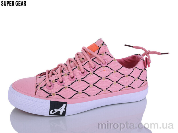 Кеди 035YD pink р: 35-39, в упаковці: 12 пар, купити тільки гуртом - 1147547