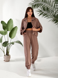 Костюм жіночий ZARA, льон м.2518 (р: 42-44, 46-48, 50-52) №810493