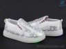 Сліпони N111-21 silver LED р: 26-30, в упаковці: 8 пар, купити тільки гуртом - 649974