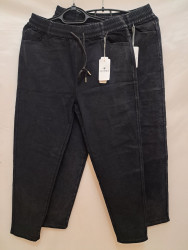 Джинси жіночі, джинс, фліс, м.4104_1 (Розмір: 4XL-8XL ), мікс кольорів, в упаковці 4 штуки №319508