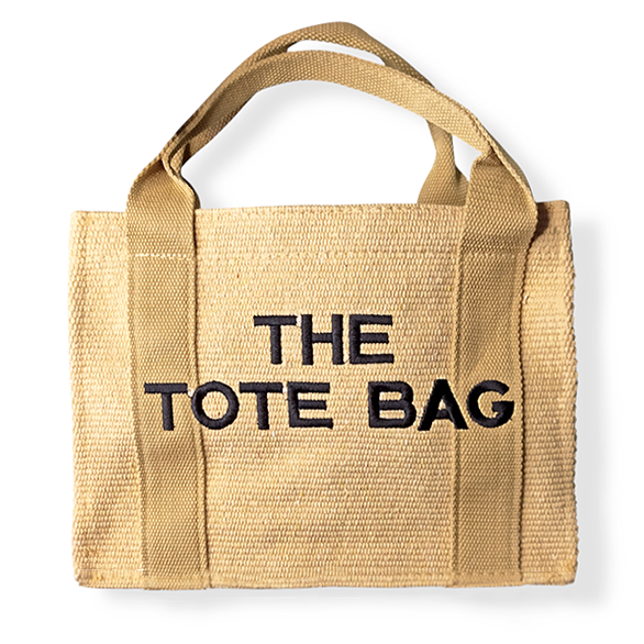 Літня пляжна сумка-шоппер "THE TOTE BAG" (Колір: Бежевий) м. 24-498 (р: 28 х 20 х 10 см) 754280 - Amsterdam HR277