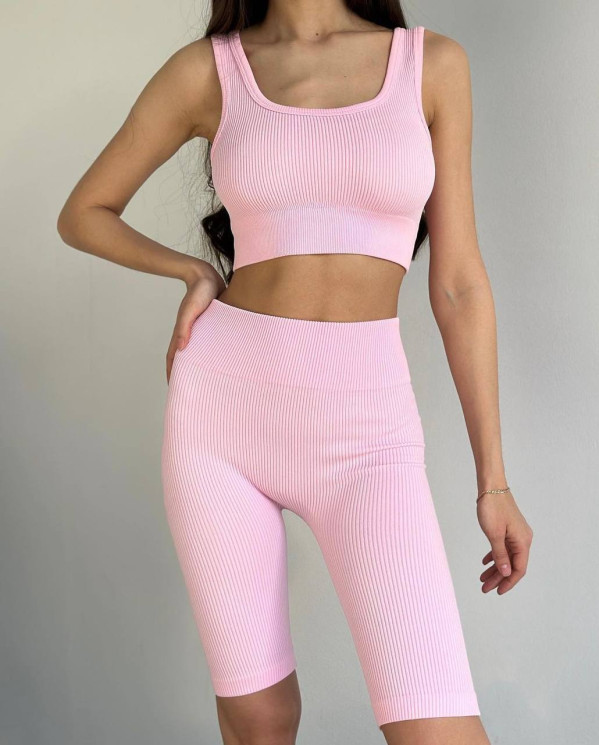 Костюм жіночий, рубчик гумка, м. 1335 (р: 42-44, 44-46) №712082 - BestFashion RZ6220 м. 1335