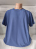 Футболка чоловіча котон батал (р: 2XL-6XL) 10 кольорів в упаковці 5 шт №762654 - Stinger WE1120