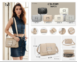 Сумка жіноча  м.CD-9389  штучна шкіра  (р:26*17*11см) 6 кольорів  №752213