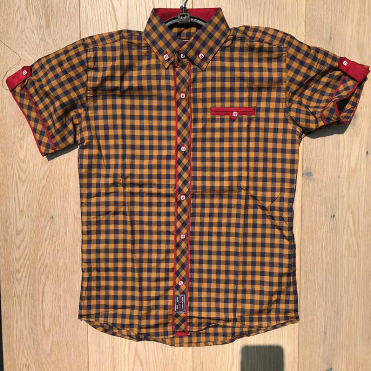 Сорочка No Brand р 7-12 Дитяча S1748 brown - NikNumbers SE1041-1042