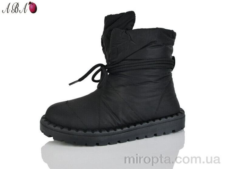 Дутики B02 black р: 36-41, в упаковці: 8 пар, купити тільки гуртом - 1130789