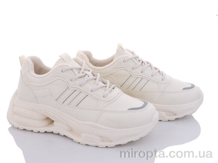 Кросівки 169-24 beige р: 36-41, в упаковці: 8 пар, купити тільки гуртом - 877557