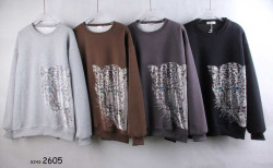 Кофта жіноча трикотаж м.2605 (Розмір:48-54) мікс кольорів в упаковці 10 штук №764334