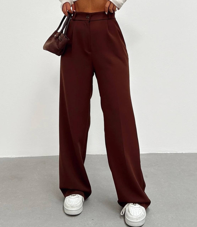 Брюки жіночі, єврокостюмка, м. 7109/209 (р: 42-44, 44-46) №708234 - GrandFashion AV4663 м. 7109/209