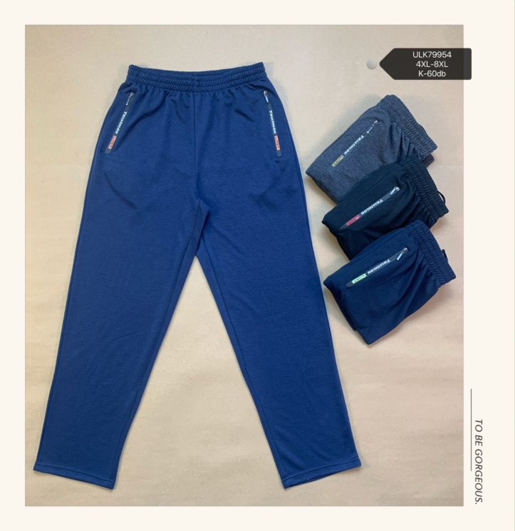 Спортивні штани чоловічі "79954" (р: 4XL-8XL) мікс кольорів, в упаковці 6 шт. №371995 - Mixmoda SER1772