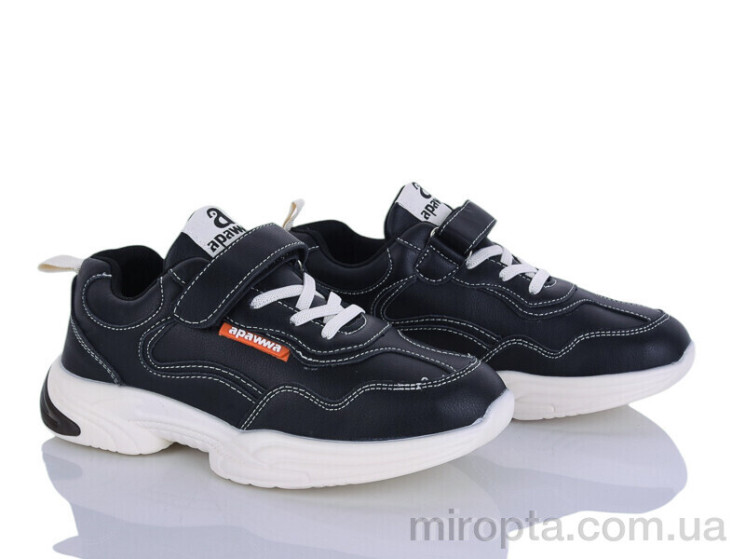 Кросівки MC88-1 black р: 31-36, в упаковці: 6 пар, купити тільки гуртом - 1171709