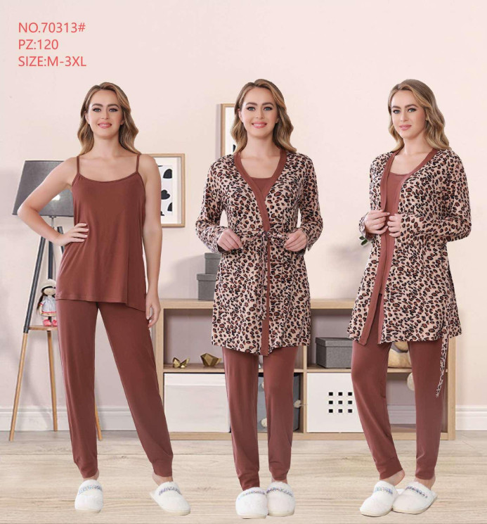 Комплект трійка жіночий "7031" (р: М,L,XL,2XL,3XL) в упаковці 5 шт. №377208 - Saturn UG 241