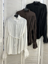 Сорочка жіноча "192" котон (р: one size) 3 кольори, в упаковці 4 шт. №387084