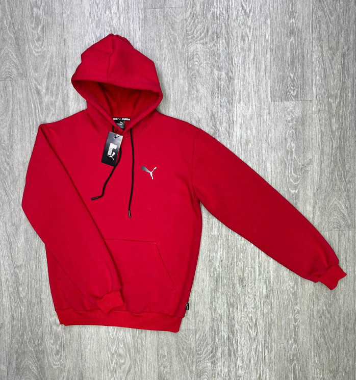 Худі чоловіче PUMA, трьохнитка "98" (р: М-3XL) 8 кольорів, в упаковці 5 шт. №358621 - 