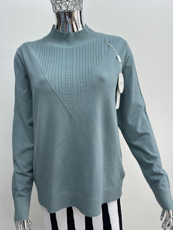 Светр жіночий, кашемір, м.914100 (р. 48-50) мікс кольорів, в упаковці 10 штук №336749 - Chiny 2598