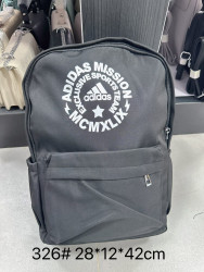 Міський рюкзак Adidas "326" текстиль (р: 28*12*42см) №371567