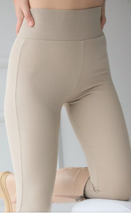 Лосини, р. S-XL, рубчик, фліс, 1 колір в упаковці 5 штук №804262 - Relaxwear RZ3531