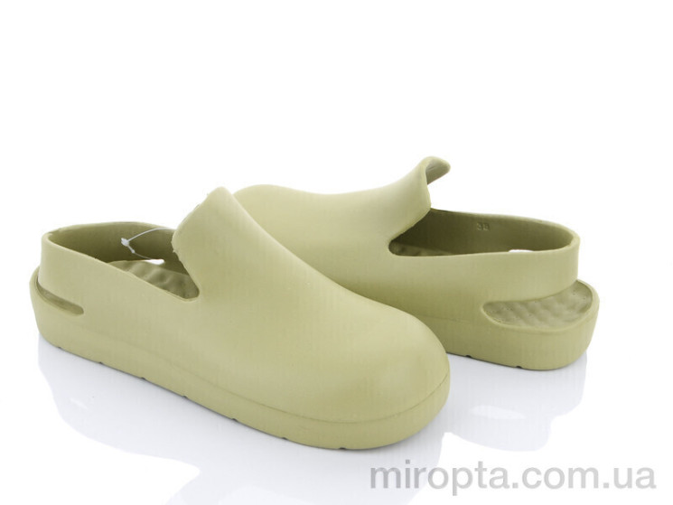 Крокси W402-11 green р: 36-41, в упаковці: 8 пар, купити тільки гуртом - 823172