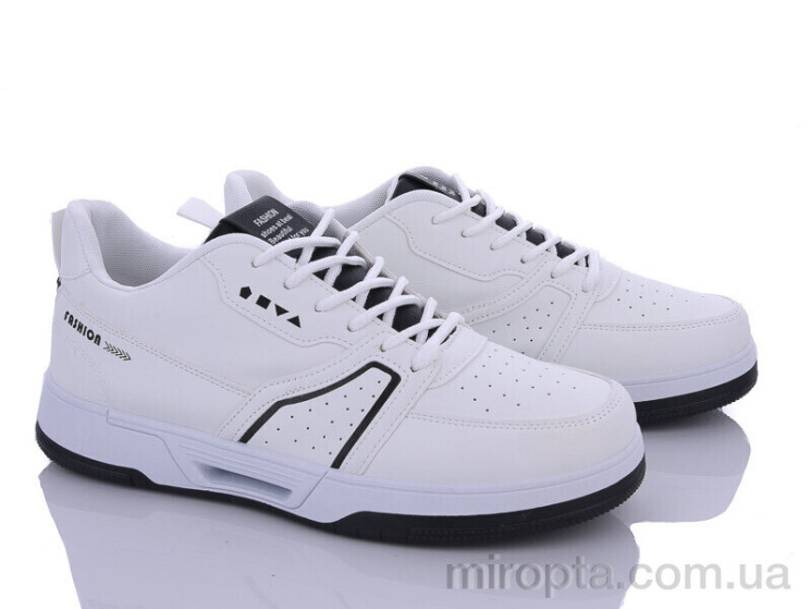 Кросівки 9-786 white-black р: 40-45, в упаковці: 8 пар, купити тільки гуртом - 866015
