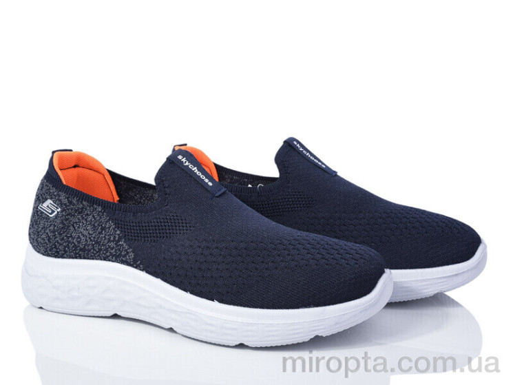 Кросівки 45-102 navy р: 40-45, в упаковці: 8 пар, купити тільки гуртом - 952611