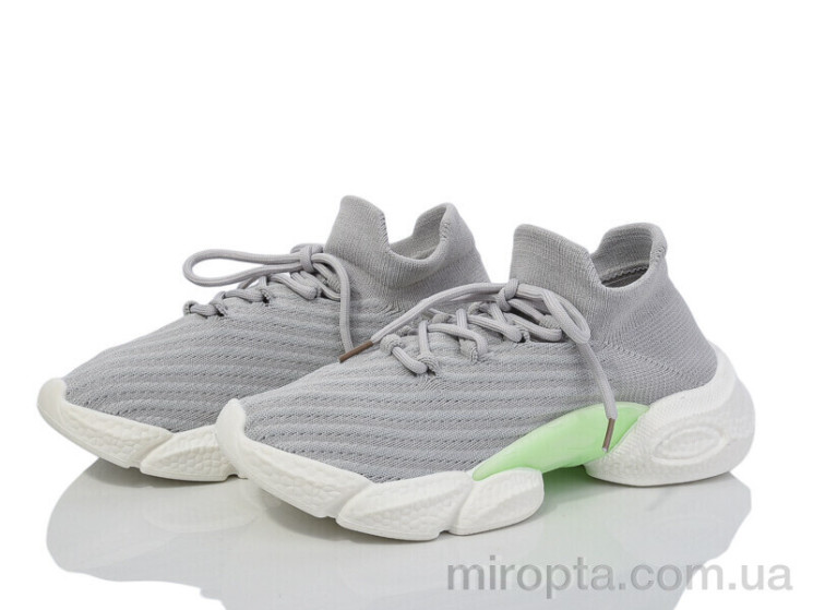 Кросівки 182-44 grey р: 36-40, в упаковці: 8 пар, купити тільки гуртом - 974406