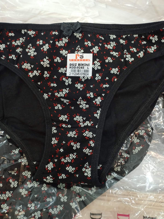 Труси жіночі, котон, (р. M, L, XL ), в упаковці 12 шт. №317599 - Karahan HR1930