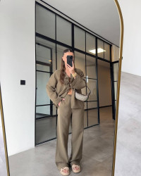 Костюм жіночий у стилі Zara, муслін м. 379 (р. 42-46, 48-52) №407967