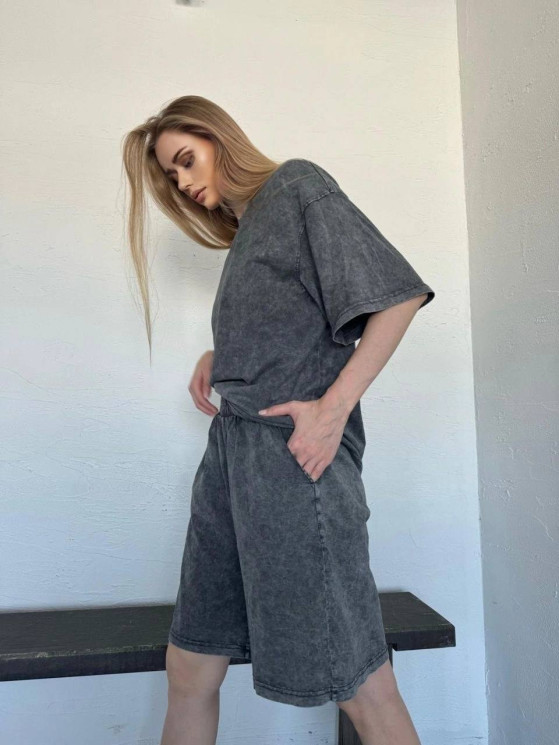 Костюм жіночий oversize, котон (р. 42-46) №406572 - 