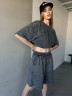 Костюм жіночий oversize, котон (р. 42-46) №406572 - 