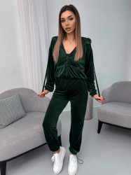 Костюм жіночий, "двійка", велюр-плюш, м. 10532 (р: 42-44, 46-48) №717847