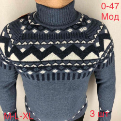Светр Gerekli р M-2XL Чоловіча 047 d.grey