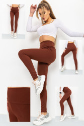 Лосини, р.S-XL, рубчик, 5 кольорів в упаковці 4 штуки №806082
