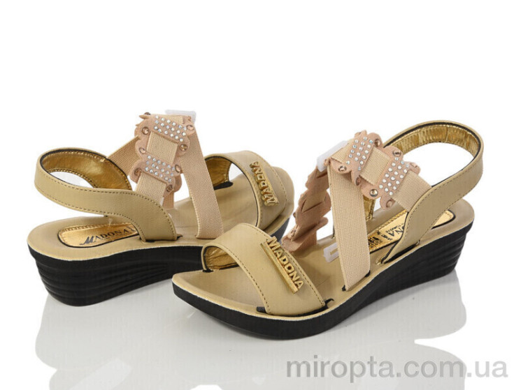 Босоніжки 2024-049-1 beige р: 24-29, в упаковці: 24 пар, купити тільки гуртом - 1078700