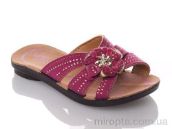 Шльопанці GElena-N1B-fuchsia р: 26-30, в упаковці: 6 пар, купити тільки гуртом
