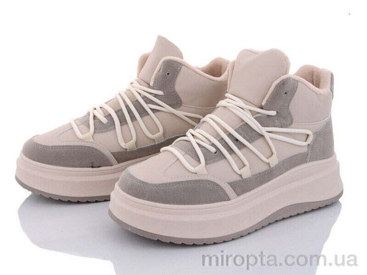 Кросівки 150-3 beige р: 36-41, в упаковці: 8 пар, купити тільки гуртом - 877559