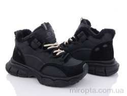 Кросівки 197-168 black р: 36-40, в упаковці: 8 пар, купити тільки гуртом