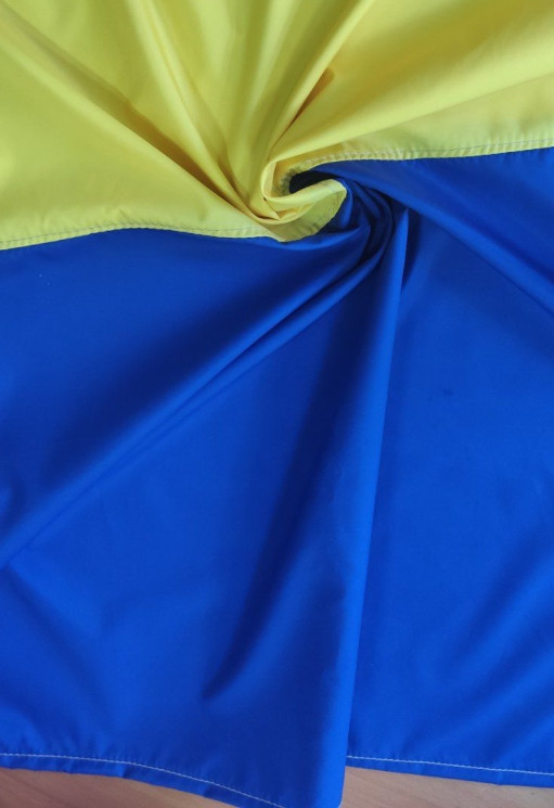 Прапор України з плащівки (85х140) оптом та в роздріб №526882 - UA SE1005