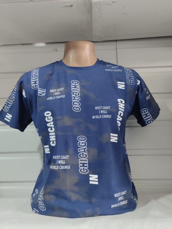 Футболка чоловіча (Розмір: S-2XL) 8 кольорів в упаковці 5 штук №763081 - Stinger WE1120