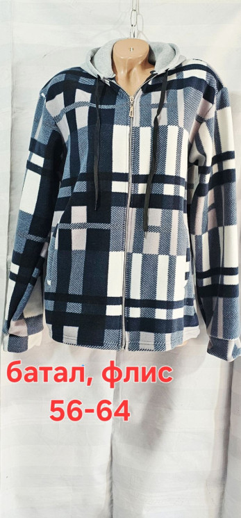 Сорочка жіноча, фліс (Розмір: 56-64) в упаковці 5 штук №348427 - Iris BG/PO436