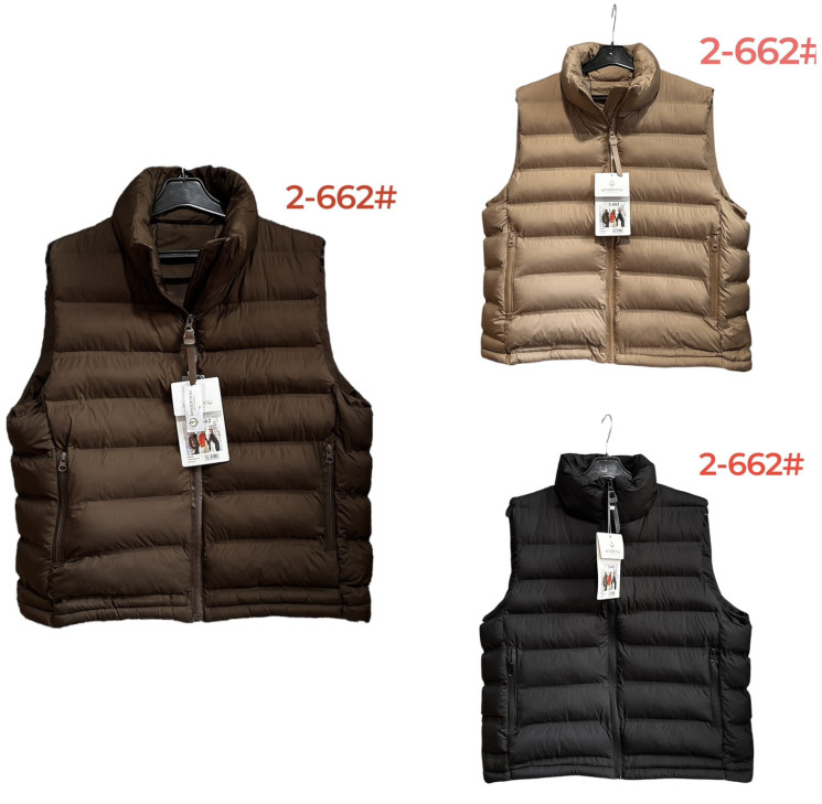 Жилетка жіноча, плащівка, м.2-662(Розмір: M-XXL ), 3 кольори, в упаковці 4 штуки №333249 - 