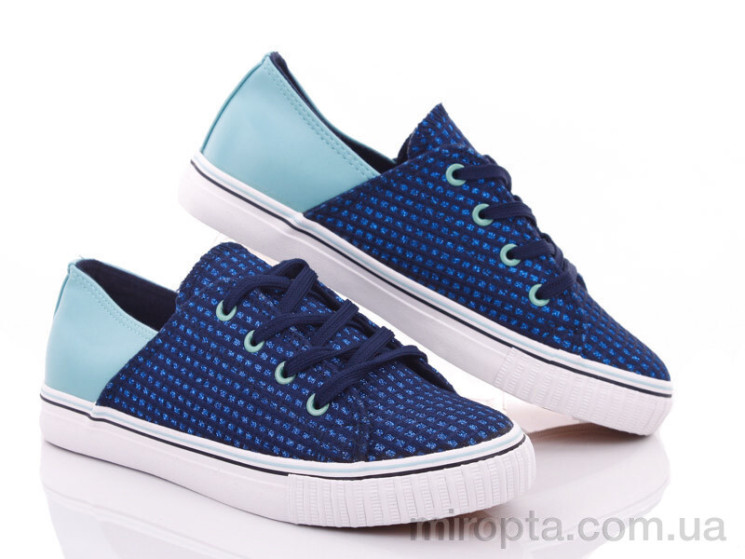 Кросівки JN09 blue-l.blue р: 36-41, в упаковці: 8 пар, купити тільки гуртом - 334034
