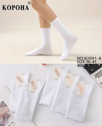 Жіночі шкарпетки, котон, м.В2091-8 (розмір: 36-41), в упаковці 10 пар №341820