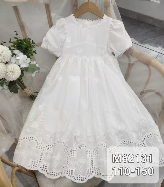 Сукня дитяча "M62131" котон (р: 110-150см) в упаковці 5 шт. №383653 - AMD SE905