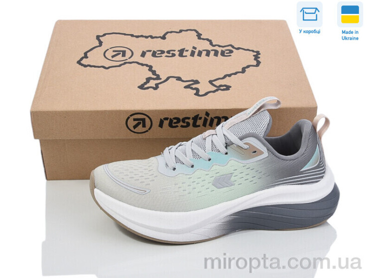 Кросівки SWL25528 m.grey-mint р: 36-41, в упаковці: 8 пар, купити тільки гуртом - 1037462