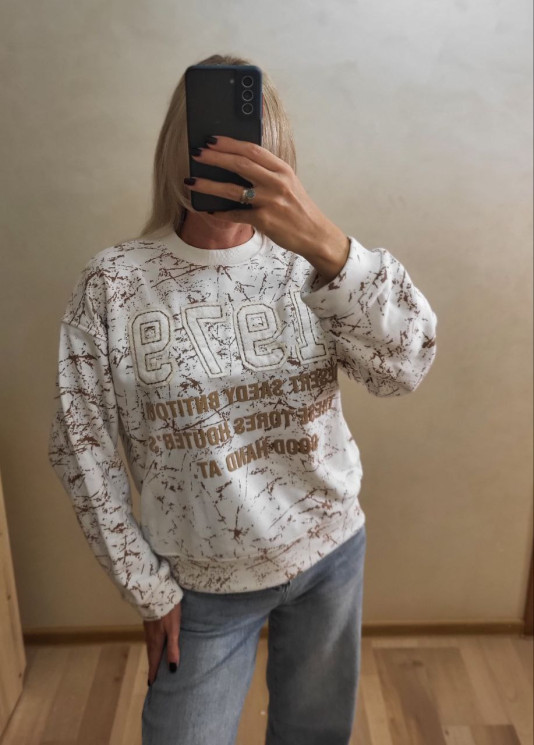 Батник жіночий, тринитка м. 3337 (р. S, M, L) №411748 - 