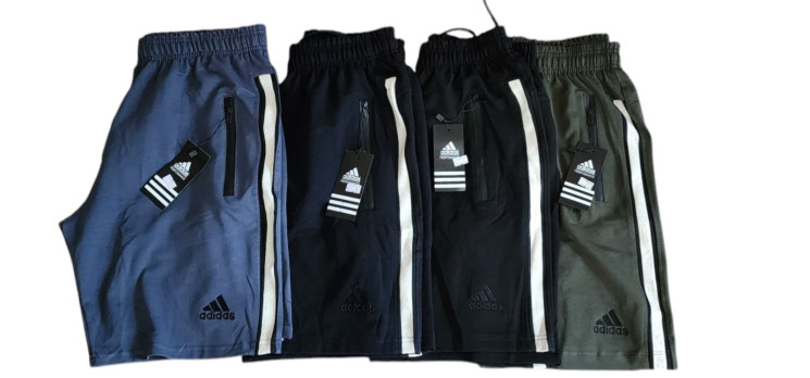 Шорти чоловічі "Adidas" трикотаж (р: 46-56) 4 кольори, в упаковці 6 шт. №366597 - Flask