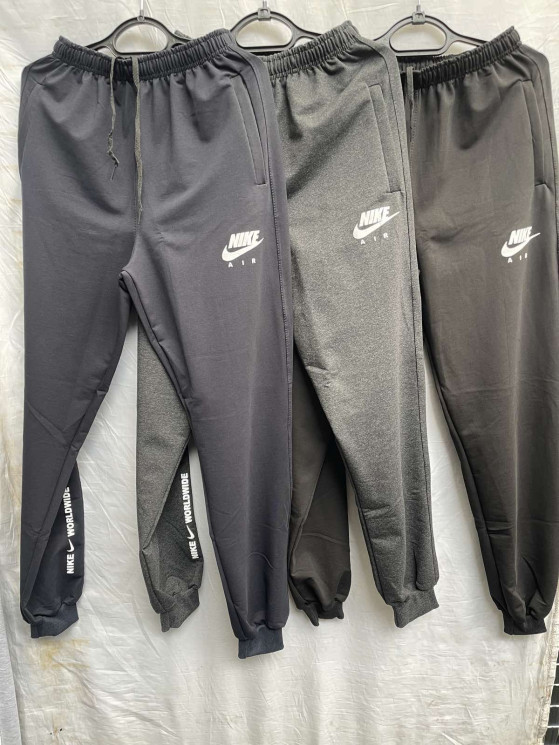 Спортивні штани чоловічі "Nike" трикотаж (р: 46-54) 3 кольори, в упаковці 5 шт. №364491 - Dakota