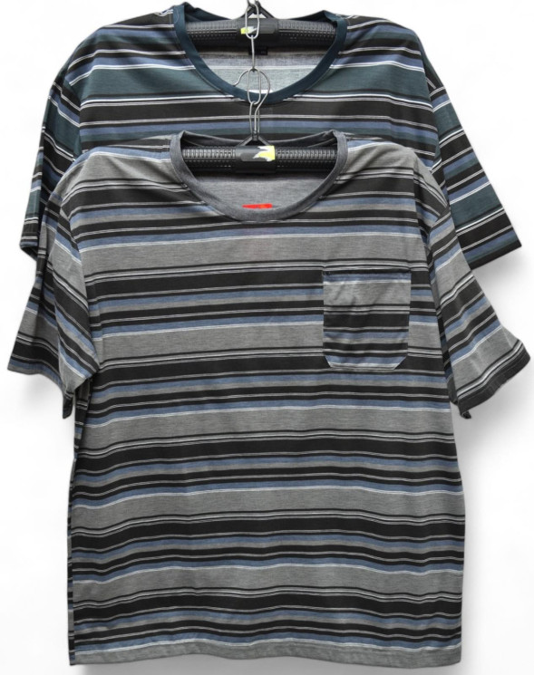 Футболка чоловіча, трикотаж (р. 7XL-10XL ), мікс кольорів, в упаковці 5 шт. №313272 - Vanda SE1013