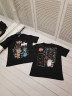 Футболка, р. M,L,XL, коттон, 7 кольорів в упаковці 3 штуки №805884 - Dance WE1051